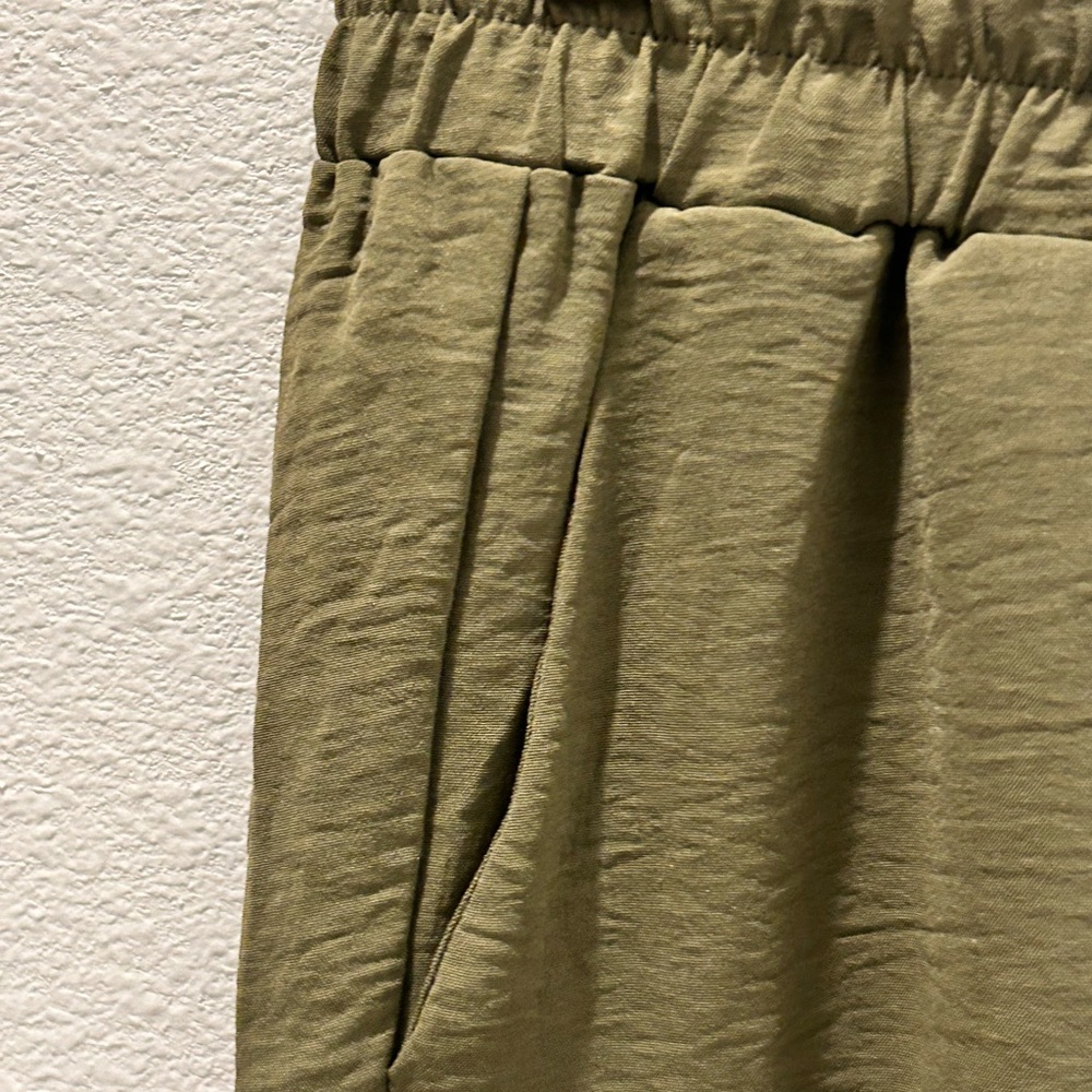 COMMON SENSE jogger women’s Olive Green Pants with pockets